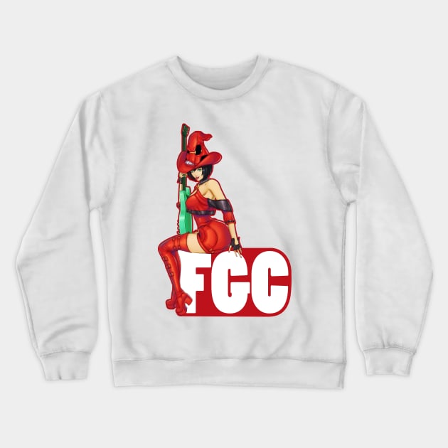 I-No FGC (fighting game community) Crewneck Sweatshirt by RFillustrations